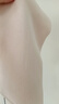 上海故事真絲絲巾女100%桑蠶絲紗巾小方巾媽媽雪紡圍巾禮盒節日禮物粉色 曬單實(shí)拍圖