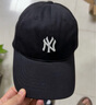 MLB棒球帽子秋夏男女時(shí)尚休閑鴨舌帽軟頂帽3ACP7701N-50BKS 曬單實(shí)拍圖