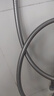 OPLSED【德國】淋浴花灑軟管1.5米加厚防爆銀色不銹鋼冷熱水管OP-RG001 曬單實(shí)拍圖