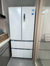 美的（Midea）508升法式多門(mén)四開(kāi)門(mén)一級能效雙系統雙循環(huán)除菌凈味國家補貼20%家用冰箱大容量BCD-508WTPZM(E)白 曬單實(shí)拍圖