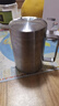 美廚（maxcook）316不銹鋼水杯 雙層泡茶杯口杯兒童學(xué)生帶蓋手柄400ml  MCB1112 曬單實(shí)拍圖