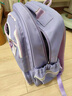 卡拉羊小學(xué)生1-6年級防下墜減負風(fēng)琴書(shū)包大容量高顏值雙肩包兒童書(shū)包 【棉花糖】丁香紫 【容量18L】身高135cm以下 曬單實(shí)拍圖