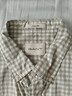 GANT/甘特【亞洲版型】男士純棉通勤襯衣綠格紋復古休閑長(cháng)袖襯衫 345-乳白抹茶色 L 曬單實(shí)拍圖