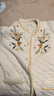 眠島秋冬甜美保暖夾棉空氣層睡衣女柔軟可外穿家居服套裝 豆乳白 M (158-165cm 115斤以?xún)? 曬單實(shí)拍圖