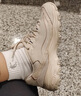 斯凱奇（Skechers）斯凱奇春季女鞋春季摩卡熊復古老爹鞋厚底增高緩震休閑鞋896145 自然色/NAT 38 曬單實(shí)拍圖