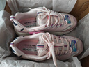 斯凱奇（Skechers）女鞋緩震舒適運動(dòng)鞋厚底休閑鞋增高老爹鞋149589 豆沙色/多彩色/MVMT 37.5 曬單實(shí)拍圖