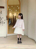 G.DUCKKIDS小黃鴨女童連衣裙秋裝2025新款洋氣兒童小香風(fēng)公主裙外套女孩裙子 粉色 120 建議5~6歲【110-120cm】cm 曬單實拍圖