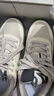 李寧青云丨板鞋男女鞋秋冬透氣減震回彈柔軟輕便拼接運動(dòng)休閑鞋 米白色/風(fēng)鈴灰(297男款)-1 40 曬單實(shí)拍圖