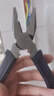 長(cháng)城精工工業(yè)級日式省力型鋼絲鉗電工手鉗   200mm(8