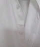 羅蒙（ROMON）純色商務(wù)職業(yè)正裝男士白襯衫工裝外套長(cháng)袖襯衣男CS108白色XL 曬單實(shí)拍圖