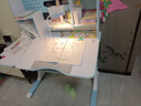 卓酷兒童學(xué)習桌椅套裝可升降兒童書(shū)桌小學(xué)生寫(xiě)字桌寫(xiě)字臺3-18歲小戶(hù)型 優(yōu)享經(jīng)典1.0米書(shū)桌藍+V9護脊椅 豆綠色 曬單實(shí)拍圖
