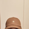 MLB棒球帽子秋夏時(shí)尚情侶小LOGO軟頂鴨舌帽送禮3ACPB045N-50BRS 曬單實(shí)拍圖