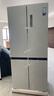 美的（Midea）508升十字四開(kāi)門(mén)一級能效雙系統雙循環(huán)除菌凈味國家補貼20%家用冰箱大容量BCD-508WSPZM(E)海貝白 曬單實(shí)拍圖