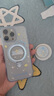 倍思支點(diǎn)殼【三麗鷗聯(lián)名】大耳狗適用iphone16promax手機殼蘋(píng)果16promax保護套磁吸支架透明防摔湖光藍 曬單實(shí)拍圖