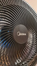 美的（Midea）【超級單品】七葉輕音立式電風(fēng)扇家用柔風(fēng)落地扇臺式桌面小型風(fēng)扇大風(fēng)量節能搖頭宿舍電扇 SAF30AB 曬單實(shí)拍圖