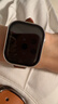 Apple/蘋(píng)果 Watch Series 10 智能手表GPS款42毫米銀色鋁金屬表殼青云色回環(huán)式運動(dòng)表帶MX1L3CH/B 曬單實(shí)拍圖
