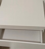 五斗柜收納柜實(shí)木色簡(jiǎn)約現代家用臥室客廳靠墻輕奢抽屜柜儲物柜子 五層六抽丨奶油白60cm 曬單實(shí)拍圖