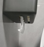 一衛(wèi)（yweel）衛(wèi)生間紙巾盒免打孔防水壁掛式廁所卷紙架浴室抽紙盒衛(wèi)生紙置物架 【升級(jí)可拆貼片款】槍灰色紙巾盒 曬單實(shí)拍圖