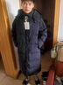 曲恩娜東北羽絨服哈爾濱防寒服零下40度抗寒極寒2025新款冬季長(cháng)款加厚 黑色 男女同款，90%絨子 L 適合130-145斤【充絨量351克】 曬單實(shí)拍圖