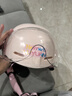 綠源新款電動(dòng)車(chē)3C兒童頭盔可愛(ài)卡通萌趣3-12歲寶寶男孩女孩安全頭盔 小馬寶莉-粉色貓耳款-【短透鏡】 【帶護耳】 曬單實(shí)拍圖