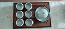 金鑲玉冰片汝窯西施壺 功夫茶具陶瓷茶壺開(kāi)片冰裂泡茶壺家用 陳為勤手作 曬單實(shí)拍圖