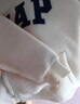 GAP男女裝刺繡字母logo仿羊羔絨連帽衛衣套頭衫609050 米色 L (175/96A) 亞洲尺碼 曬單實(shí)拍圖
