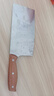 京東京造 3系+菜刀 切片刀 家用切肉刀具 進(jìn)口烏檀木手柄【輕盈鋒利】 曬單實(shí)拍圖