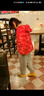 迪士尼寶寶兒童羽絨服童裝2026新款男童女童紅色新年保暖秋冬季棉服外套 曬單實(shí)拍圖