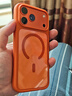balueus適用蘋(píng)果17ProMax手機殼iPhone17Pro保護套17透明磁吸AI相機按鍵ip防摔17pm超薄Air外殼 磁吸款【橙色】冰晶高透-帶相機按鍵 iphone 17 Pro Max 曬單實(shí)拍圖