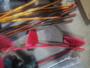 海斯迪克 地刷硬毛長(cháng)柄刷 25cm(5把) 物業(yè)環(huán)衛工廠(chǎng)清潔地掃把加大地板刷子 HKyt-19 曬單實(shí)拍圖