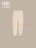 UGG秋季女士時(shí)尚舒適純色松緊腰帶束腳經(jīng)典運動(dòng)褲休閑長(cháng)褲1158770 SDHT | 沙色灰 XS 曬單實(shí)拍圖