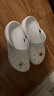 卡駱馳（crocs）云朵女鞋洞洞鞋厚底增高涼鞋戶(hù)外沙灘鞋包頭透氣拖鞋 W8 曬單實(shí)拍圖