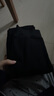 無(wú)印良品（MUJI） 女式 里抓絨厚款收腿褲 打底褲女款緊身褲保暖25年秋季新品女裝 黑色 M (身高155-160 臀圍90-95) 曬單實(shí)拍圖