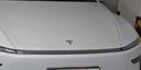 YZ適用特斯拉ModelY新能源車(chē)牌架modely牌照框邊改裝丫配件神器 煥新版ModelY懸浮式全包前+后牌照框【啞光黑】 曬單實(shí)拍圖