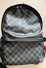 馬克華菲雙肩包男士背包格子花紋15.6英寸電腦商務(wù)大容量休閑通勤旅行背包 曬單實(shí)拍圖