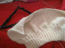 繡羅裳羊絨線(xiàn)手工圍巾手編diy純山羊絨羊毛線(xiàn)寶寶細紗線(xiàn)織圍巾毛線(xiàn)團 白色S001本白色(買(mǎi)一兩送一兩) 曬單實(shí)拍圖