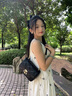 CinvaiKrose通勤包包女包2025年新款斜挎包女士單肩菱格鏈條包生日禮物送女友 黑色Black【小號】送女友老婆走心 曬單實(shí)拍圖