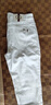 皮爾卡丹（pierre cardin）痞帥新款歐貨輕奢高端男裝牛仔褲男士修身小腳顯瘦秋褲純白色潮牌 白色 修身小腳褲 32 曬單實(shí)拍圖