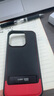 cancel 高端皮質(zhì)15Pro適用iPhone14Promax蘋(píng)果13手機殼12多功能支架保護 紅黑 iPhone15Pro 曬單實(shí)拍圖