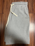 名創(chuàng  )優(yōu)品（MINISO）重磅短褲男夏季戶(hù)外運動(dòng)直筒五分褲青少年潮流百搭中褲 麻灰 XL 曬單實(shí)拍圖
