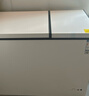 新飛（Frestec）220升家用商用冰柜 雙箱雙溫冷柜 頂開(kāi)門(mén) 冷藏冷凍臥式冰箱以舊換新BCD-220DHF 曬單實(shí)拍圖