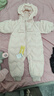 巴拉巴拉連體衣嬰兒秋冬裝外出加絨抱衣哈衣爬服2024保暖萌趣208424120001 曬單實拍圖