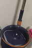 大衛(wèi)旋轉(zhuǎn)拖把35cm桿伸縮99-127cm 2頭加厚拖布 N11單桶洗脫合一不占地 曬單實拍圖