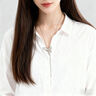 夢(mèng)黛麗品牌毛衣鏈女【蝴蝶設計】2025爆款長(cháng)款鎖骨鏈掛件配飾簡(jiǎn)約項鏈 銀色款 曬單實(shí)拍圖