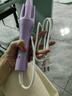 【京東物流】全自動(dòng)卷發(fā)棒32mm蛋卷負離子大卷大波浪宿舍懶人神器電卷發(fā)棒持久定型 【全配款紫】2億負離子+計時(shí)提醒+精油層護發(fā) 曬單實(shí)拍圖
