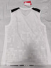 川崎（KAWASAKI）羽毛球服春夏男款訓練服速干透氣無(wú)袖T恤運動(dòng)背心K1007 白色 2XL 曬單實(shí)拍圖