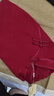 帕絲特【婚慶禮服】夏季國風(fēng)旗袍禮服喜婆婆婚宴喜服丈母娘裙 紅色XL 曬單實拍圖