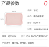 彩虹熱水袋暖手寶充電暖寶寶暖水袋注水暖手袋熱敷暖肚子 粉色 曬單實(shí)拍圖