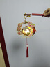 宮薰中秋節(jié)燈籠木質(zhì)diy手工制作材料旋轉(zhuǎn)燈籠兒童幼兒園兔子花燈 快樂 曬單實(shí)拍圖