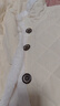 茵曼2025秋冬女裝新款繡花燈芯絨內里仿兔毛立領(lǐng)棉服寬松保暖外套 杏黃色 S 曬單實(shí)拍圖